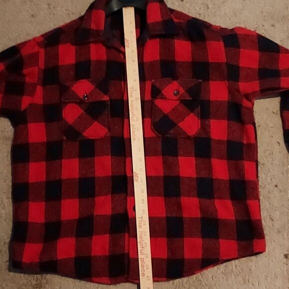 Vintage King Kole Wool Blend Shirt M - Picture 5 of 5